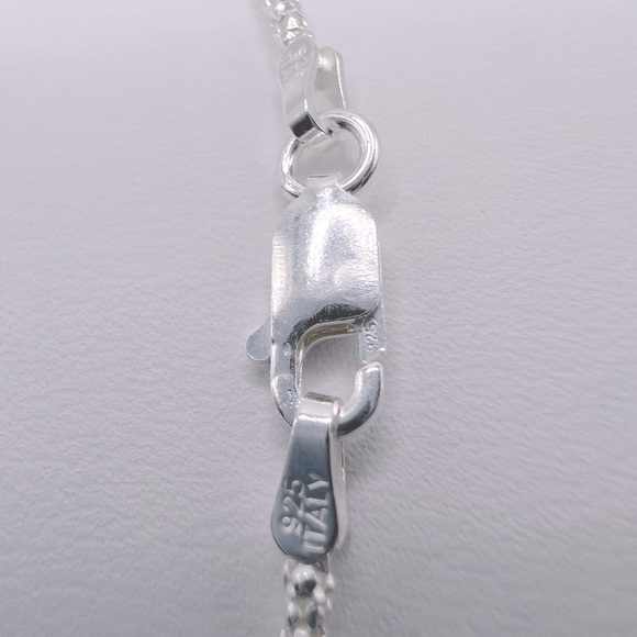 Genuine Citrine .925 Sterling Silver Moon Necklace - Picture 17 of 17